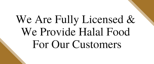 We are fully licensed 