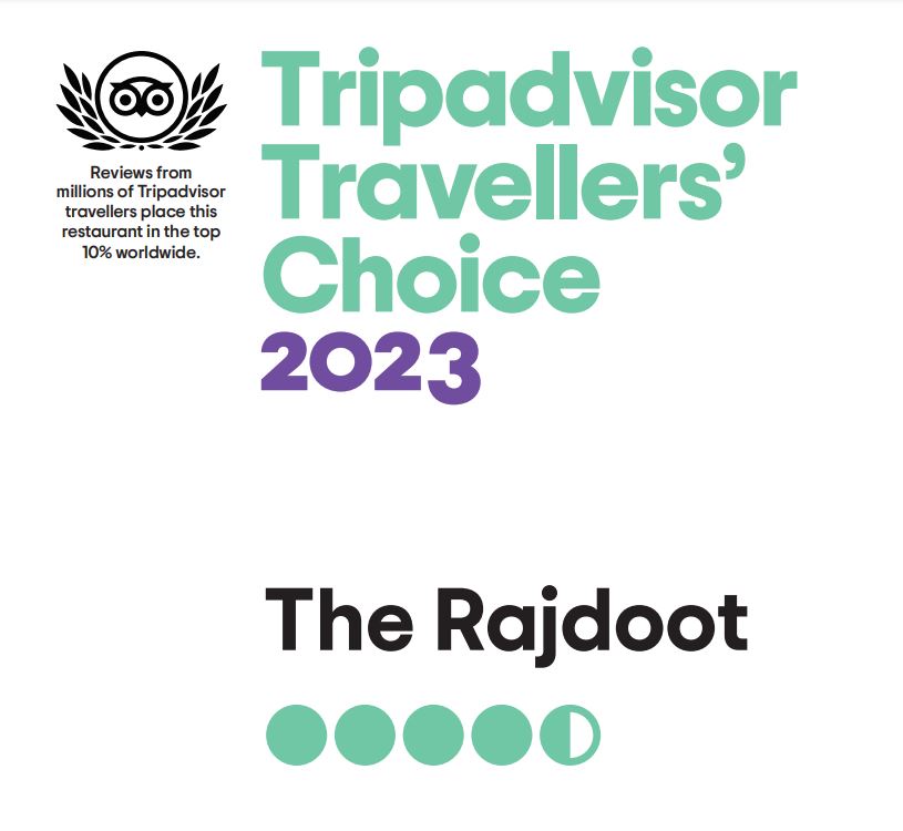 2020 Travellers’ Choice Award by Tripadvisor